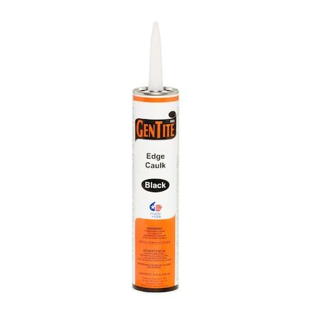 Gentite Black EPDM Rubber Roof Sealant 11 oz GTECLK11B